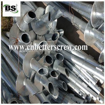 3 inch helical anchor or pile with 10 inch helix for North American market