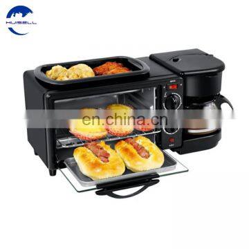 3 in 1 Breakfast Machine ( Toaster Oven, Coffee Machine, Egg Fried) CE Approved photo-3