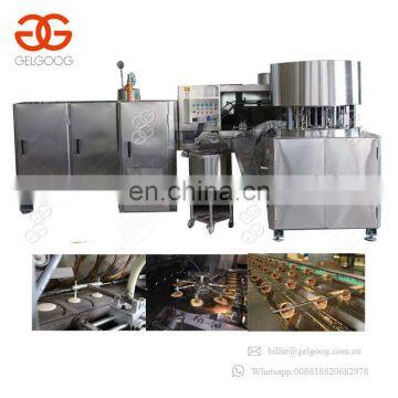 Fast Speed Commercial Ice Cream Cone Baking Machine Making Equipment Rolled Sugar Cone Machinery photo-4