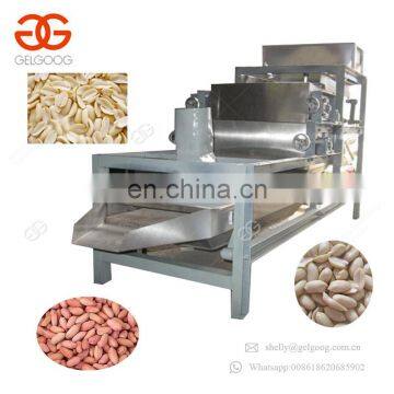 Easy Operation Groundnut Peeler Splitting Cocoa Bean Peeling And Separating Peanut Halving Machine