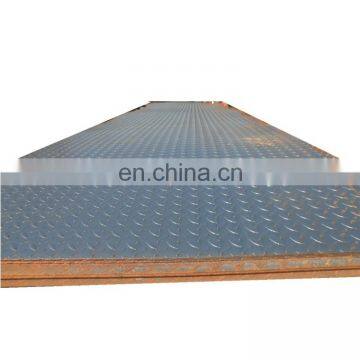 Galvanized / galvalume ASTM A36, Q235B, Q345B Hot Rolled Checkered Steel Plate / Coils