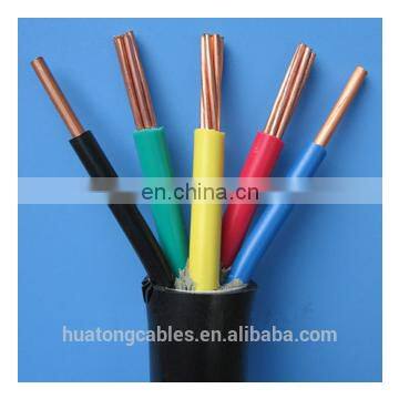 0.6/1KV U1000RVFV Xlpe Pvc Wire Cable Armoured POWER CABLE