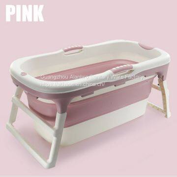 New Design of Large Capacity Adult Folding Plastic Portable Bathtub in 2019 photo-3