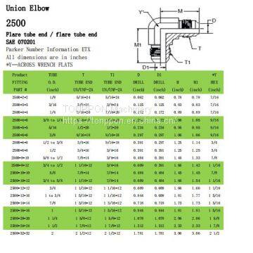 union elbow 2500