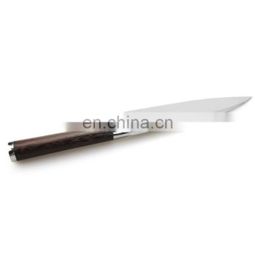 Beautiful wood handle Japanese stainless steel sushi knife