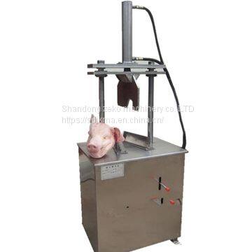 Hydraulic Pig Head Splitter / Large-scale Pig Head Splitting Equipment