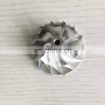 KP39 7+7 blades 33.50/46.00mm high performance turbo Billet/milling/aluminum 2618 compressor wheel for 5439-970-0045