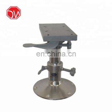 Aluminum Boat Manual Adjustable Pedestal