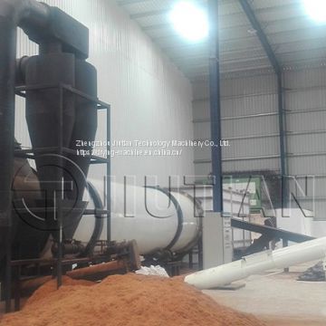 Cocopeat Dryer Machine