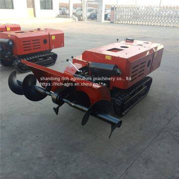 With Sprayer For Orchard & Garden Crawler Micro Tractor 