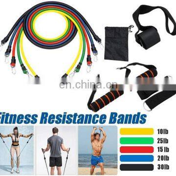 Resistance Exercise Bands Resistance Bands Custom 11Pcs Resistance Band
