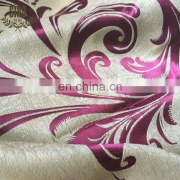 Simple Design Wholesale Jacquard Blackout Curtain Fabric photo-3