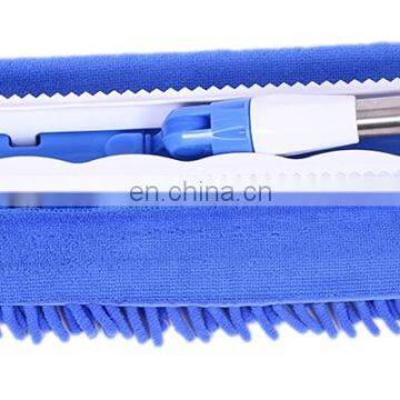 High Quality Steel Mop Stick Professional Clip Mop With Chenille Mop Head photo-3