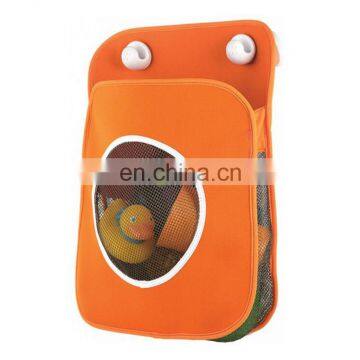 Custom Design Bathroom Storage Bag Kids Toy Hanging Wall Storage Bag Cartoon Mesh Storage Organizer photo-5