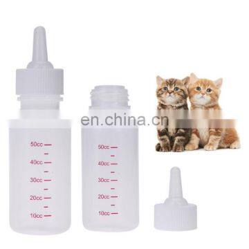 Hot Sale 50ml Pet Nurser Nursing Feeding Bottle Puppy Milk Feeder With Replace Nipples And Brush photo-6