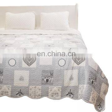 Reversible Quilt Set King Size Soft Microfiber Lightweight Coverlet Bedspread Comforter Set Bed Cover Quilt photo-2