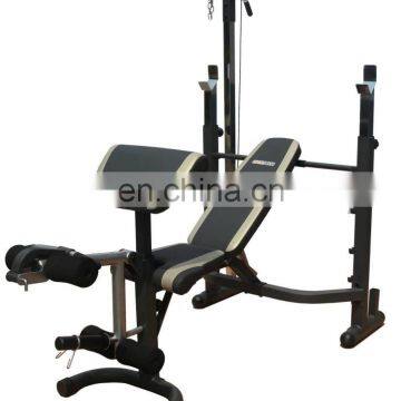 Decline adjustable weight bench weight lifting gym