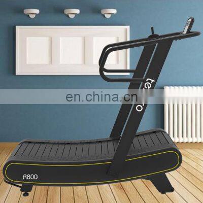 Low carbon air runner curve treadmill self-generated manual  treadmill home fitness woodway curve treadmill for sale