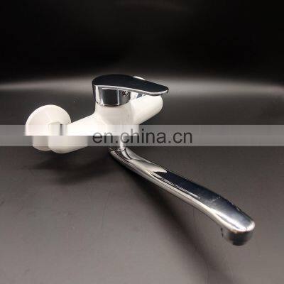 Plastic Steel White shower faucet mixer