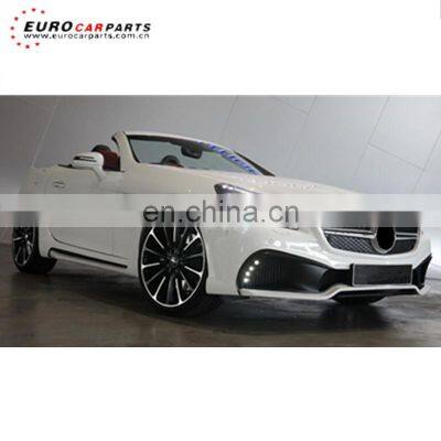 Body Kit for SLK-CLASS R172 W- Style 2011Year FRP front bumper rear bumper side skirts rear spoiler