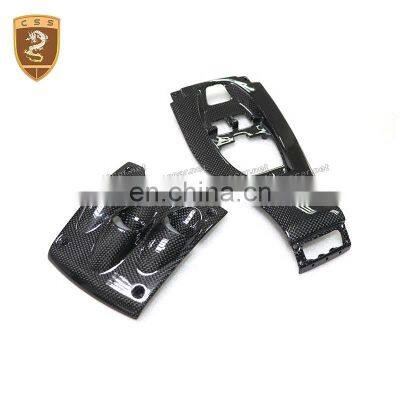 Car Interior Parts Dry Carbon Fiber Control Panel For Fera-ri 458