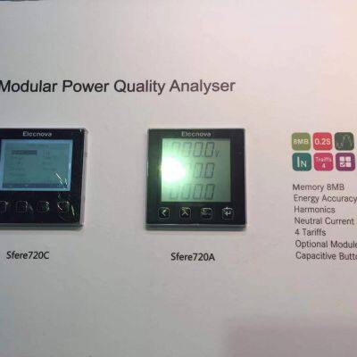 Sfere720B 96*96mm Digital Bidirectional 3 Phase ac Energy Meter Lcd Display photo-3