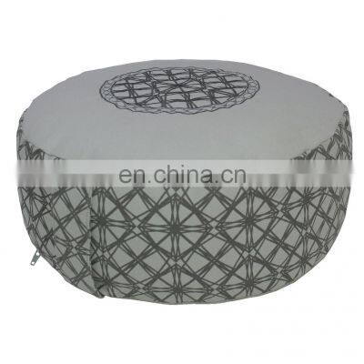 Best quality 100% Cotton Canvas Zafu Meditation Cushions from India