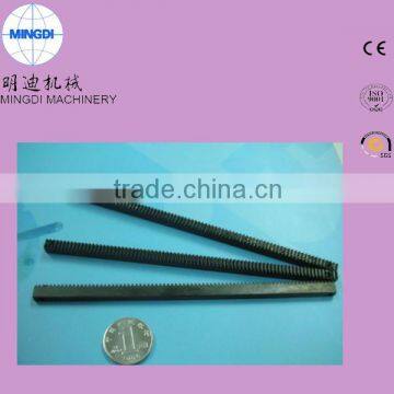 DIN7 high precision steel gear rack and pinion for hot sales