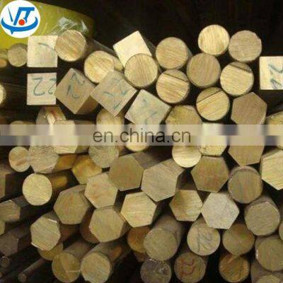 High Quality Brass Bar Round Square Hex H60 H62 C2680 Hex Brass Rod