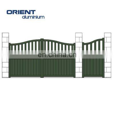 Prefab Gate Designs/easy Installation Prefab Modern House Swing Gate