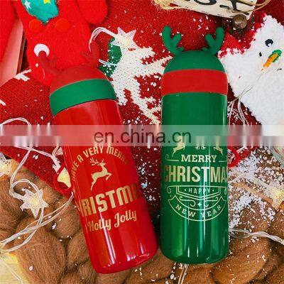 Christmas Insulated Flask Mugs Water Bottles Cups for Sports photo-2