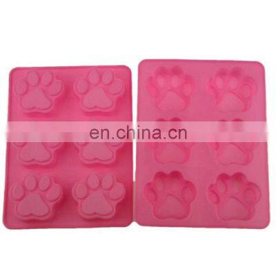 Best Selling Dog Paw Shape Fondant Silicone Mold