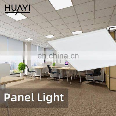 HUAYI Promotional Price SMD 24w 36w Commercial Square Indoor Office Home Ceiling Recessed LED Panel Lamp