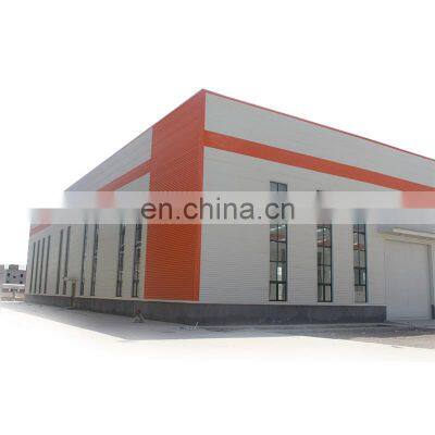 China fast erection prefabricated steel structure chemical industrial production factory plant with safe steel frame