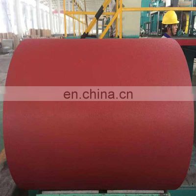 Dx51d PE PVC Plastic Film PPGI PPGL Prepainted Galvanized Steel Coil for Roofing Sheet