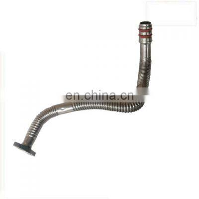 ISF3.8 foton auman turbocharger oil return pipe 5257527 for yutong bus