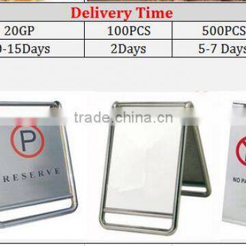 Wet Floor Caution Sign/no Parking Signs/ Warning Sign in Hotels photo-6