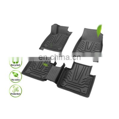 Ecofriendly Customized Injection Mould TPE Plastic heated car floor interior mats for suvs GWM POER Great Wall 2019-2021