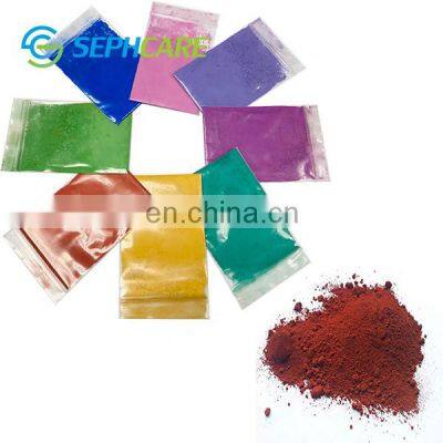 Factory price Iron Oxide Red Pigment Inorganic makeup colorant for cosmetics painting