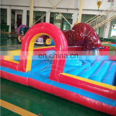 Park adult amusement outdoor rodeo inflatable mechanical  bull for sale