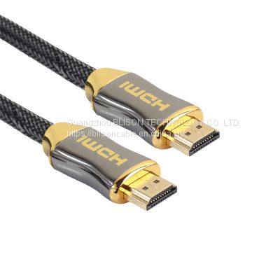 Zinc Aloy Metal Head 2.0V 4K HDMI Cable ForHome Theatre, HDTV, Gaming Console, Streaming Devices photo-2