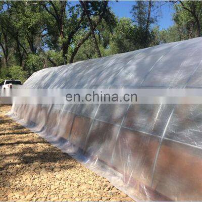 Heavy Duty UV Treated Waterproof Transparent Tarp Clear PE Tarpaulin for Greenhouse Poultry Cover