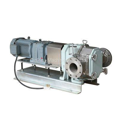 QinPing-QP186M-stainless Steel Lobe Pump Double End Seals-with Common Motor