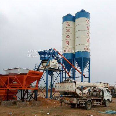 Hzs50 Concrete Batching Mixing Plant Factory Direct Sale Reliable Quality photo-2