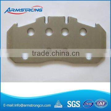 automotive parts brake pad backing plate for skoda