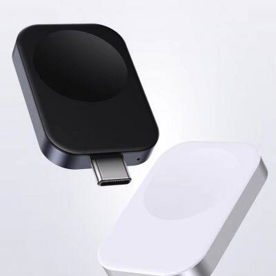 Portable Zinc Alloy Watch Wireless Charger 5W Magnetic Wireless Charging Platform for Apple Watch