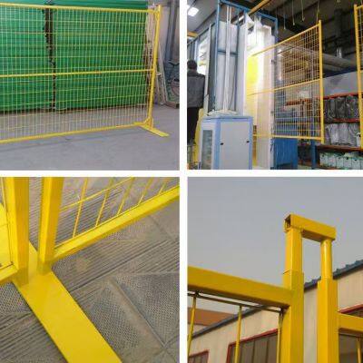 Portable Canada Temporary Fence With 1.8m Panels and Ground Spikes photo-5