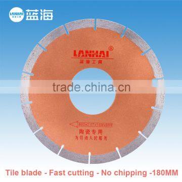 7''-180mm Professional Manufacturer Sharpening Diamond Cutting Discs for Tile Ceramics