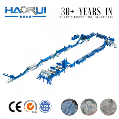 Good Price Fibre Grade Plastic Recycling Equipment for Making Polyester Fibre