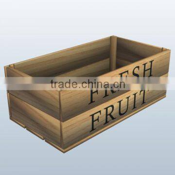 Handmade Top Quality Wooden Fruit and Vegetable Crates